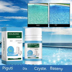 🔥Compre 1 y obtenga 1 gratis（2 botella）Pastillas efervescentes para la limpieza de piscinas
