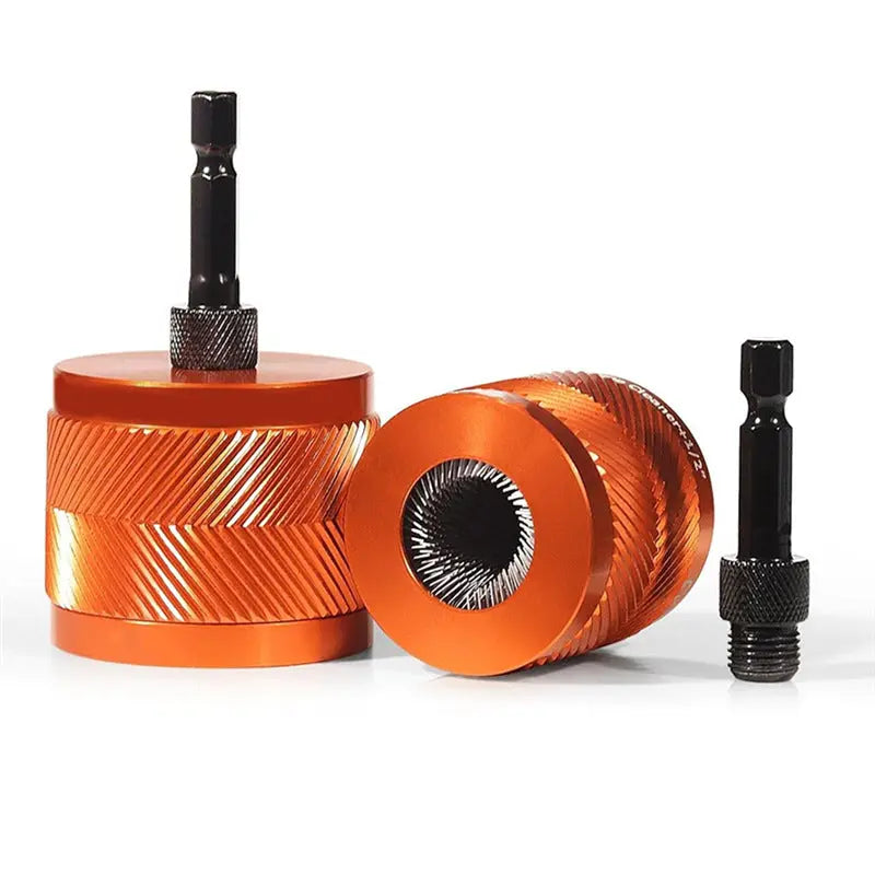 🔧【2 unidades】✨ Cepillo para pulir tuberías de cobre para taladro eléctrico |  Limpieza y Abrillantado Profesional