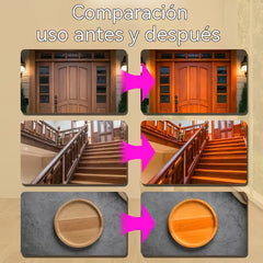 🔥Compra 1 y llévate 1 gratis🔥🧼Limpiador y abrillantador todo en uno para superficies de madera, elimina manchas, previene el polvo y aporta brillo.