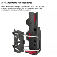 🚴🏍️💧 Portabidón Universal Ajustable para Bicicleta y Motocicleta – Giro 360° y Súper Resistente 🔥49% OFF