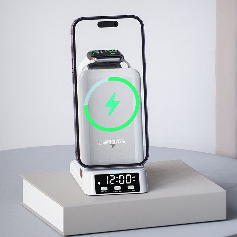 ⏳🔥¡50% DE DESCUENTO POR TIEMPO LIMITADO! 🌈Soporte de carga inalámbrica rápida 3 en 1