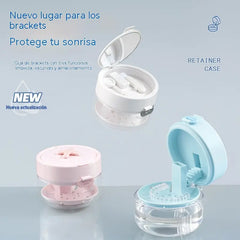 🔥Novedad, ¡Producto estrella!❤️‍🔥 Caja multifuncional para guardar aparatos de ortodoncia