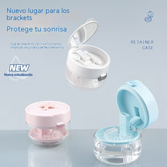 🔥Novedad, ¡Producto estrella!❤️‍🔥 Caja multifuncional para guardar aparatos de ortodoncia