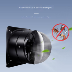 💨 Extractor de Humo Potente para Cocina – Súper Succión y Sin Retorno de Humo