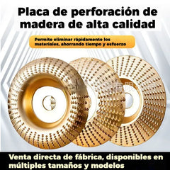 ⚙️🧰【3 piezas】 Disco multifuncional para dar forma a la lijadora angular para madera
