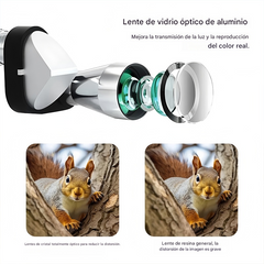 🔭Mini telescopio monocular para teléfono – Telescopio monocular portátil para viajes y observación