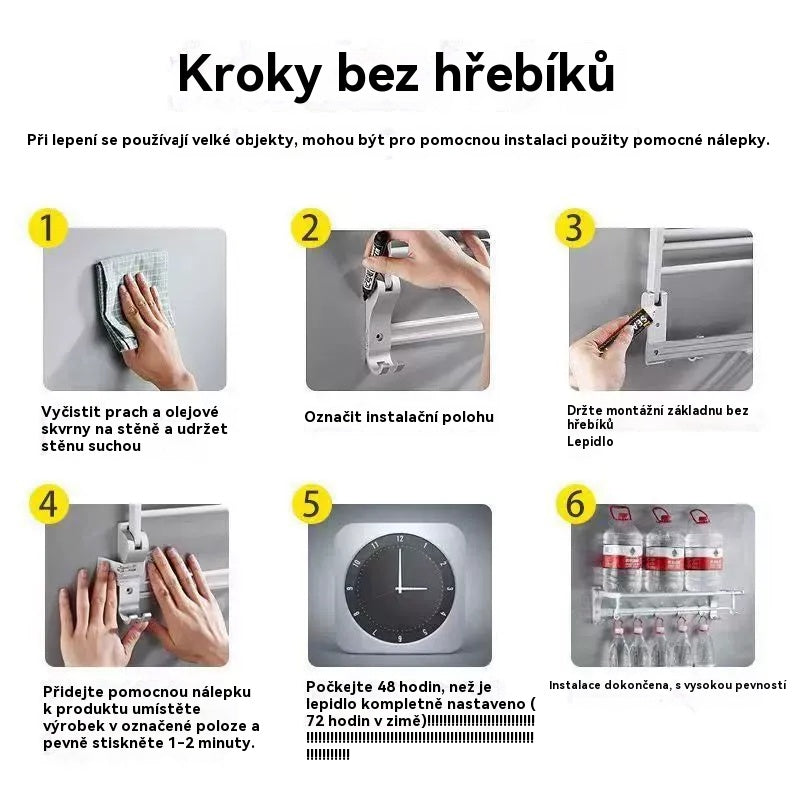 【🔥Compra 5y llévate 5 gratis】☔👍👍Pegamento impermeable universal sin perforar