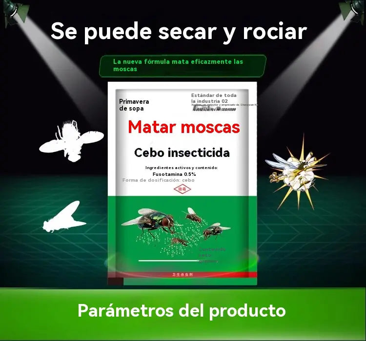 🦟【10 bolsas】🦟Spray insecticida inodoro, adecuado para moscas de granja, repelente de mosquitos, uso doméstico
