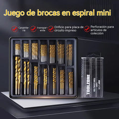 🔥¡Herramienta de alta eficiencia preferida por artesanos veteranos! Juego de 99 brocas con revestimiento de titanio.