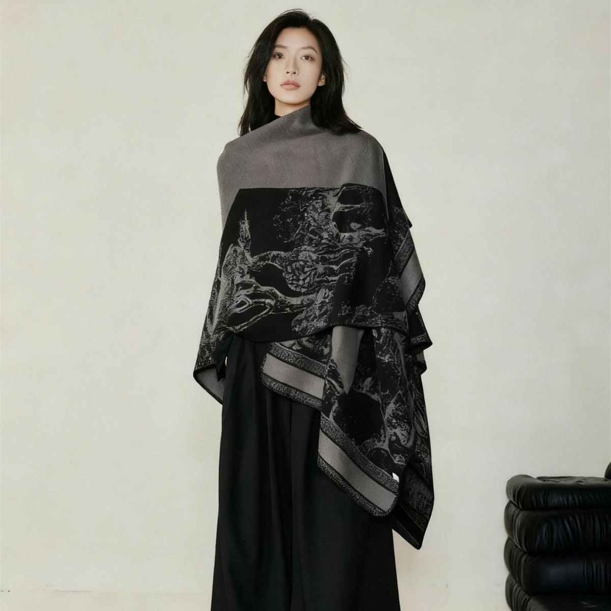🧣💖Chal de Cachemira para Mujer – Suave, Elegante y Reversible para Otoño e Invierno ✨