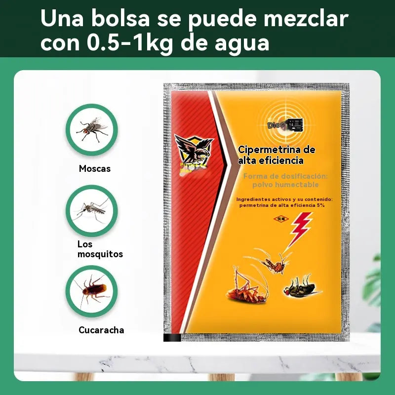 【10 piezas】Spray especial para matar mosquitos y moscas para granjas de cría