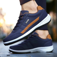 🏃‍👟【38-48】2025 Pantofi de piele confortabili ortopedici pentru bărbați noi