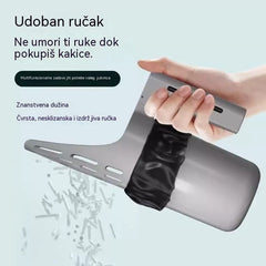 Lopatica za mačji pijesak s integriranom kantom + 4 role vrećica za smeće 🎁 Lopatica za mačji pijesak s ugrađenom kantom za otpad – učinkovito prosijavanje, držač vrećica – brzo i higijensko čišćenje za uvijek čist mačji WC ✨🐾