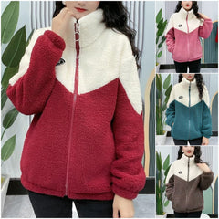 🔥【Compra uno y llévate otro gratis】🐏【M-4XL】Chaqueta de lana de invierno, chaqueta de algodón, chaqueta de algodón de lana de cordero gruesa, chaqueta cálida
