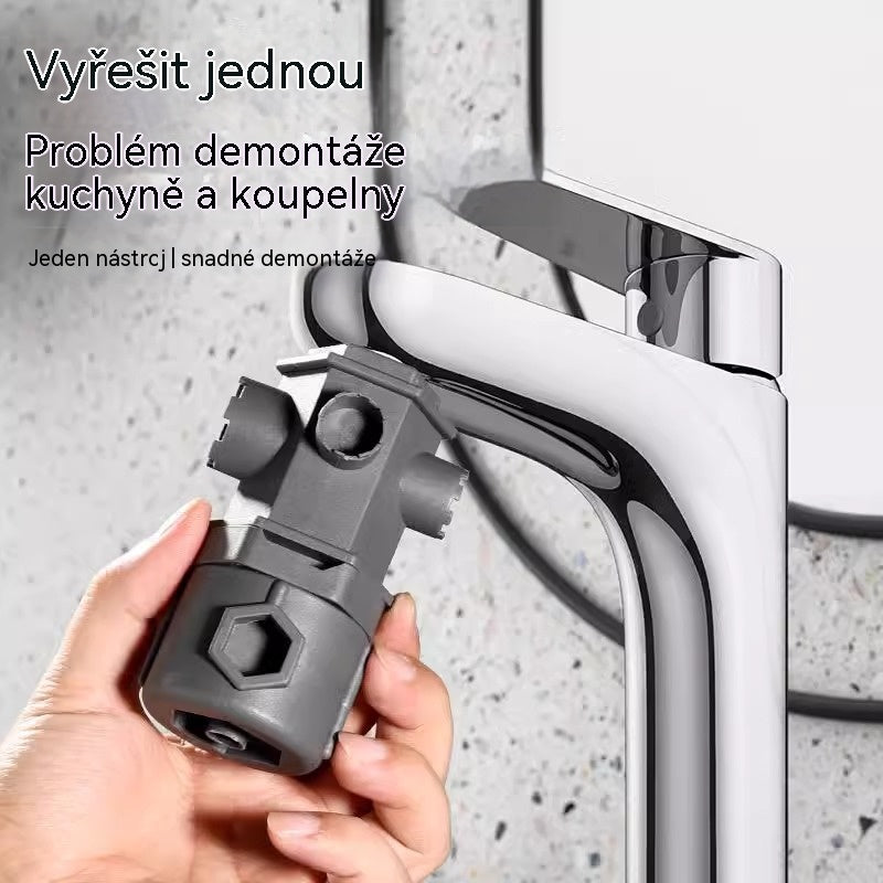 🔧Univerzální nástroj pro demontáž jader ventilů kuchyňských a koupelnových baterií