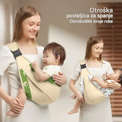 🎉 Prodanih več kot 50.000 enot! 👶 Zračna nosilka za dojenčke 4 v 1: omogoča nošenje dojenčka spredaj ali na hrbtu, obrnjenega navznoter ali navzven, udobna za dojenčke od 0 do 36 mesecev. 💞✨