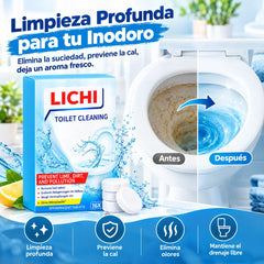 【3 cajas (48 comprimidos en total)】✨ Potente espuma limpiadora para inodoros: elimina rápida y eficazmente la suciedad, los olores y la cal, ¡dejando su inodoro fresco y limpio!