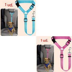 🔥Compre 1 y obtenga 1 gratis（2 piezas）🐾 Correa ajustable para perros para coche