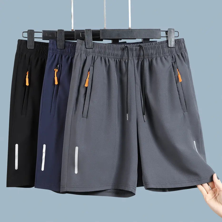 👖😎【Sada 3 kusů】【M-8XL】Pánské rychleschnoucí elastické kraťasy