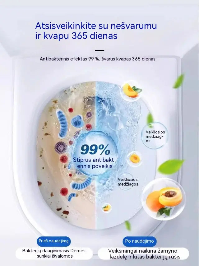 🌟【3 dėžės 】  Galingos tualeto dubenėlio valymo putos