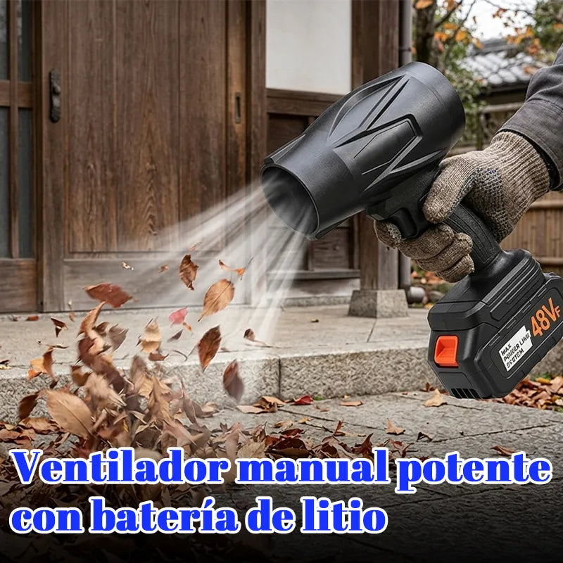 🍂⚡ Soplador Inalámbrico de Alta Potencia 210 km/h – ¡Limpieza Rápida para Jardín, Taller y Garaje! 🔥