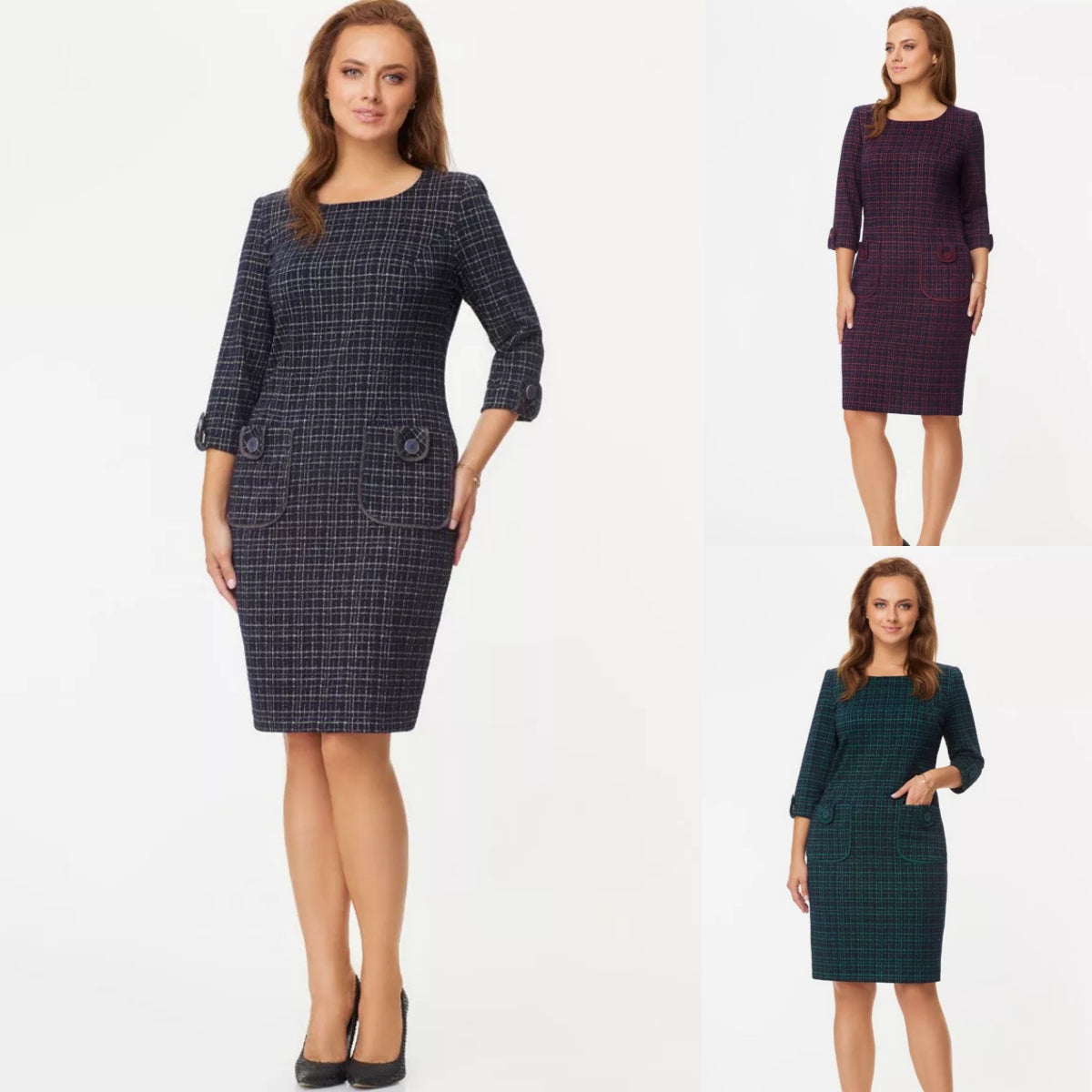 👗【S-5XL】Vestido de noche elegante de talla grande 2025
