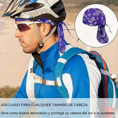 🤠💯【Juego de 6 piezas】Pañuelo clásico para motociclistas y deportistas.