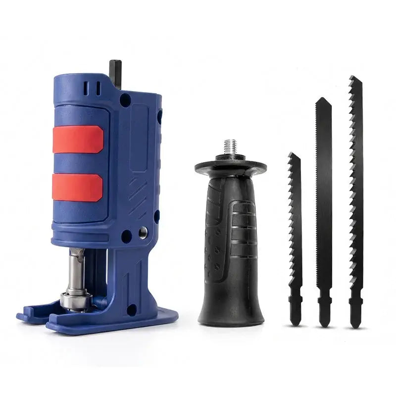 🔧 Adaptador de Taladro a Sierra Eléctrica – Convierte tu Taladro en Sierra de Calar o Sable, Multifunción para Madera 🧰