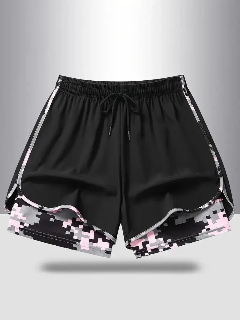 📢!⏰Pantalones cortos deportivos casuales para mujer con forro incorporado