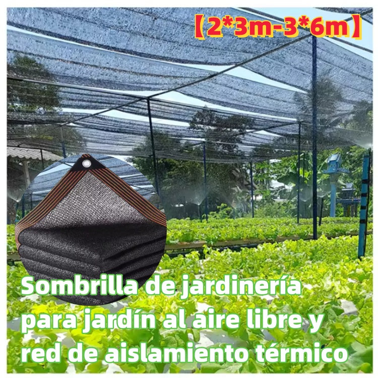 🏆【🔥Oferta imperdible】☀️⛱️【2*3m】Malla exterior para sombra y aislamiento térmico