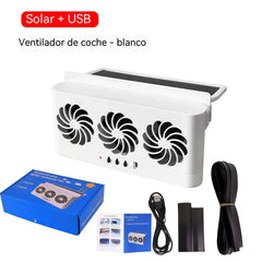 Ventilador de escape del coche, ventilador de circulación de aire, ventilador de extracción de humos