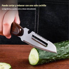 3 piezas por 25 euros--Pelador multifuncional de acero inoxidable