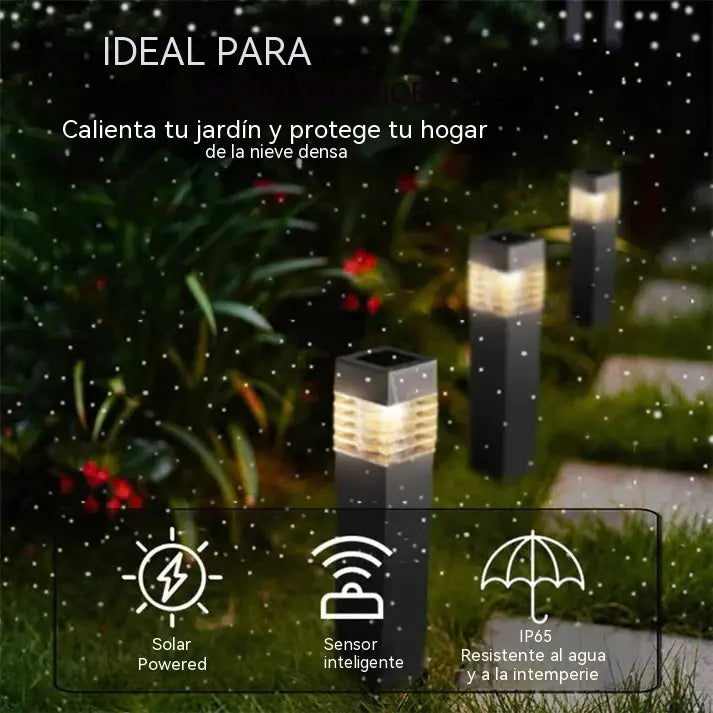📢📢1 piezas 26 euro ⏰ Luz descongeladora solar: sensor de temperatura inteligente, ecológica, inalámbrica y resistente a la intemperie 🌨️