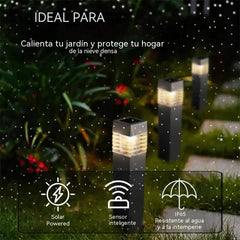 📢📢1 piezas 26 euro ⏰ Luz descongeladora solar: sensor de temperatura inteligente, ecológica, inalámbrica y resistente a la intemperie 🌨️