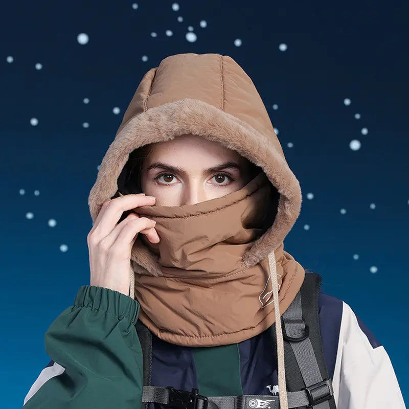 ❄️ Gorro térmico integral con forro polar que te mantiene abrigado hasta -20 grados Celsius. ⛷️ Ideal para esquiar, andar en moto y actividades al aire libre.