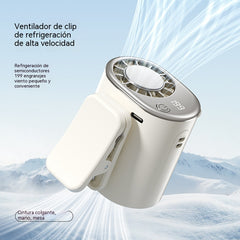 🔥¡OFERTA ESPECIAL! 50% DE DESCUENTO🔥 Ventilador personal manos libres con pantalla LED