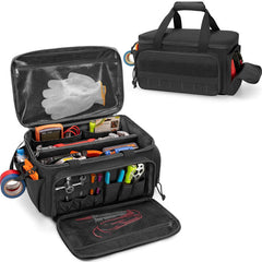 🔥 ¡Oferta imperdible con 50% de descuento! 🔥 Bolsa de herramientas de lona resistente de 14 pulgadas.