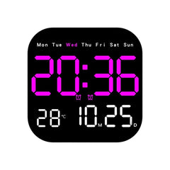 🕰️ ¡Más de 50.000 unidades vendidas! 🛏️ Reloj digital para el hogar y la oficina: ¡despierte suavemente y olvídese de las alarmas molestas! Brillo ajustable, funcionamiento silencioso por la noche. 🌙