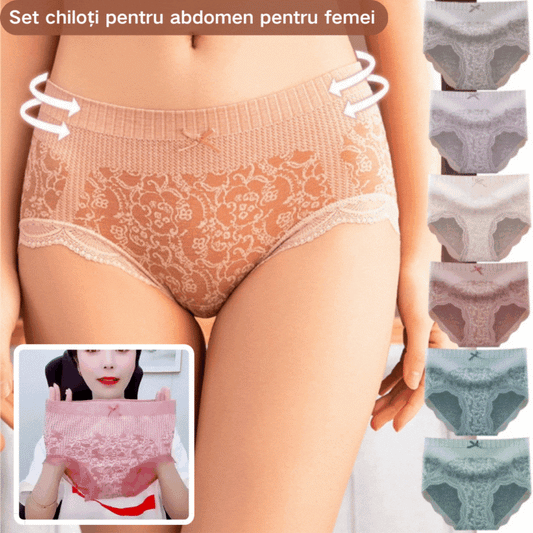 ✨🔥Oferta por tiempo limitado🔥Bragas de cintura alta antibacterianas que absorben la humedad para mujer