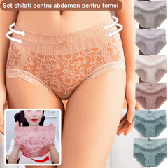 ✨🔥Oferta por tiempo limitado🔥Bragas de cintura alta antibacterianas que absorben la humedad para mujer