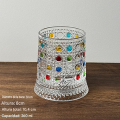 🥃【270ml】💎Vaso de whisky giratorio 360°, vaso de licor antiestrés pintado