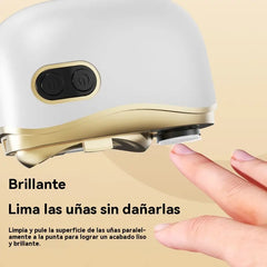 ✂️💅 Lima de uñas eléctrica multifuncional, cortauñas eléctrico con protección antipellizcos🔥