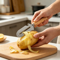 🥒🥔🧅【Compra uno y llévate otro gratis】🔪Pelador multifuncional de acero inoxidable