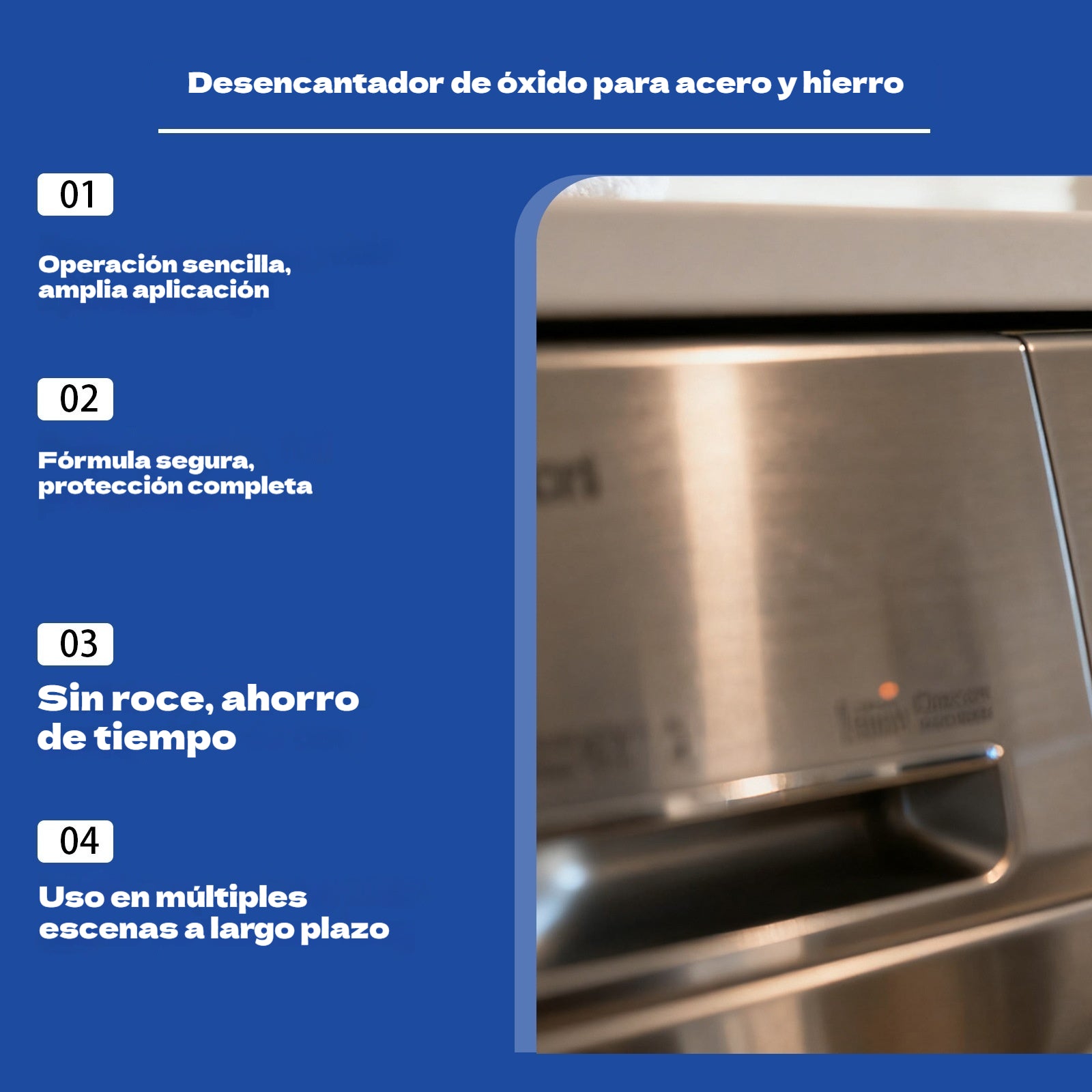 🔥Nueva versión actualizada 2026💥 Solución para eliminar el óxido del acero