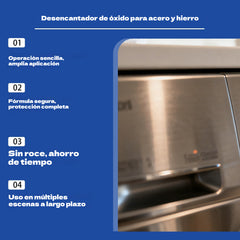 🔥Nueva versión actualizada 2026💥 Solución para eliminar el óxido del acero