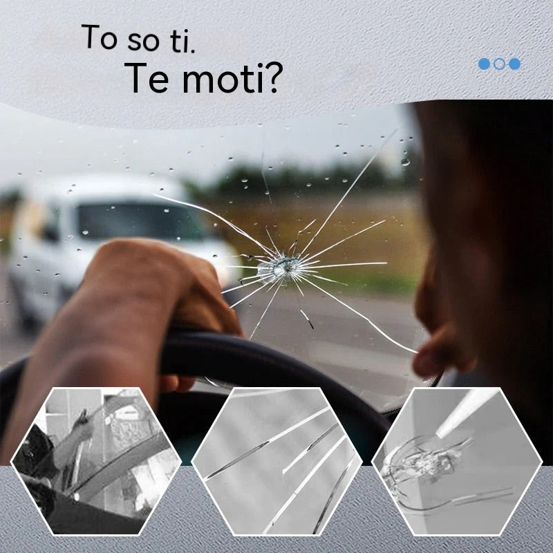 🔥【Kupi 1, dobi 1 gratis】🚗 Tekočina za popravilo razpok, lepilo za odstranjevanje prask in razpok