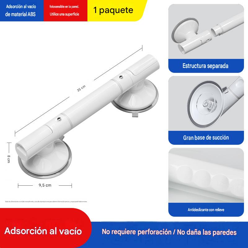 Barandillas para baño, asas antideslizantes de seguridad para inodoro