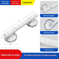 Barandillas para baño, asas antideslizantes de seguridad para inodoro