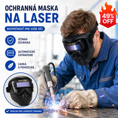 🔥⚡Automaticky zatemňovacia zváračská kukla pre bezpečnosť očí