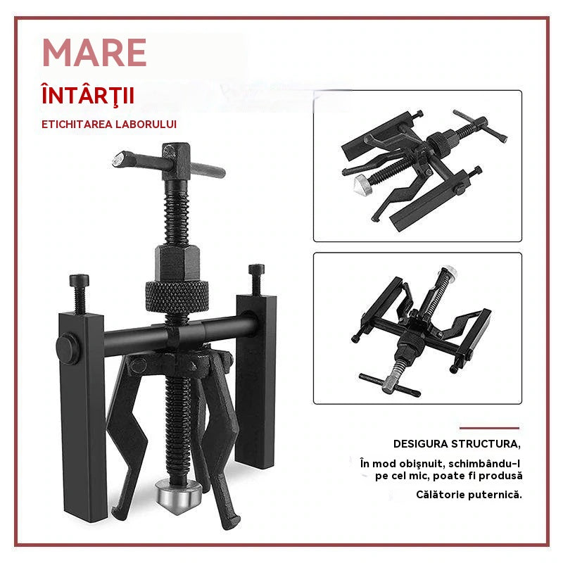 🛠️Extractor de cojinetes con orificio interior de tres garras, de doble propósito para extractor de neumáticos de triciclo y motocicleta, herramienta de desmontaje y mantenimiento